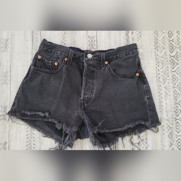 Levi's Pants - Levi's 501 Original Fit High-Rise Women's Jean Shorts Size 27